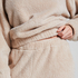 Joggingbukser Fleece Snuggle, Beige
