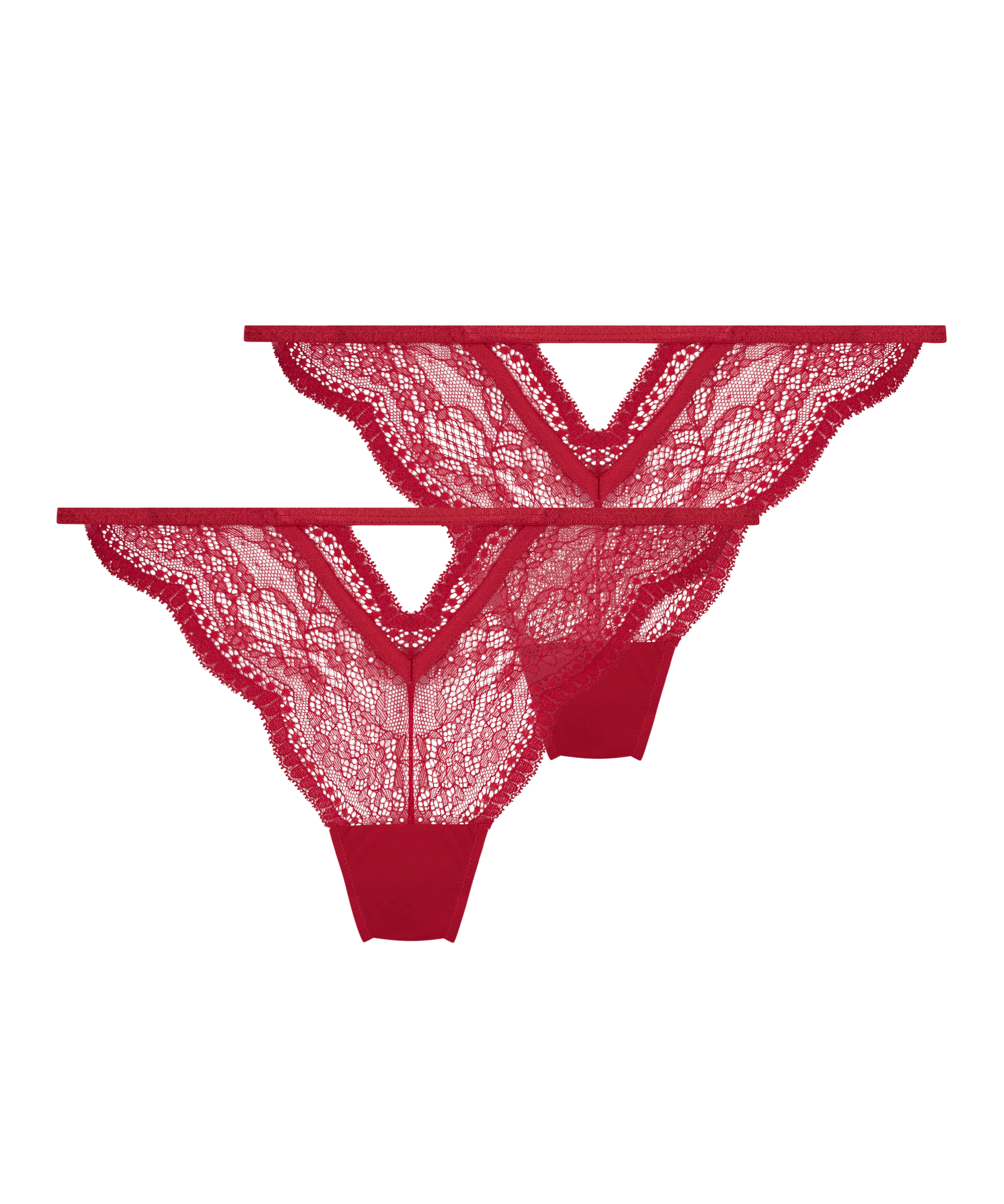 2 par brasilianske trusser Isabelle, rød, main