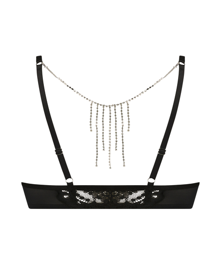 Formstøbt bøjle-bh Samantha, Sort