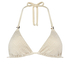 Triangle bikinitop hæklet, Hvid