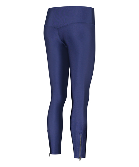 HKMX High Waisted Sportlegging Shine, bl&aring;