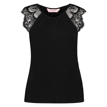 Jersey Lace singlet, Sort
