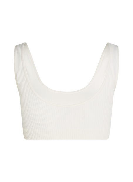 Bralette Scoop Dianne, Hvid