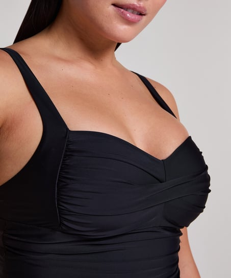 Formende Tankini Luna, Sort