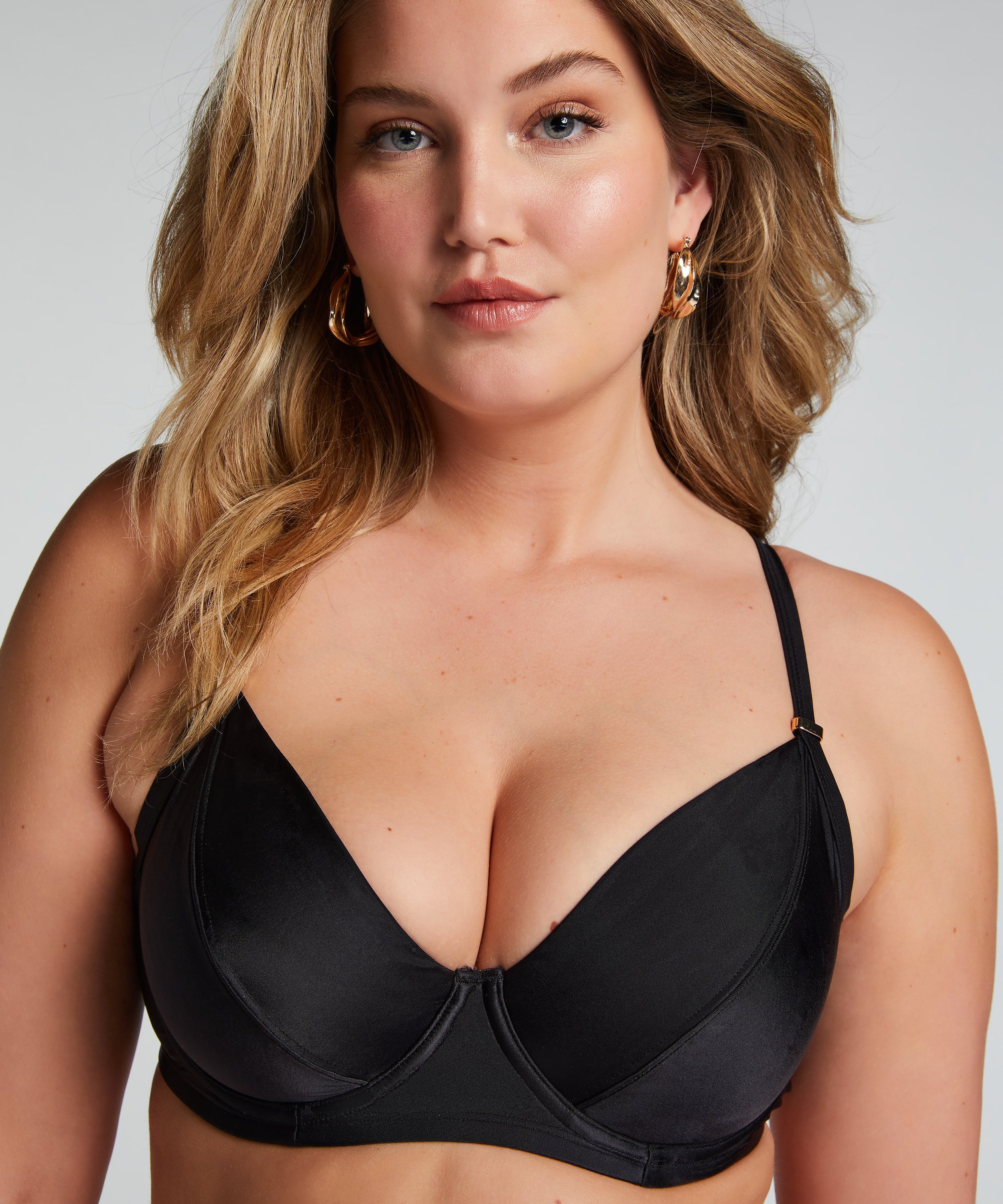 Bikinitop Luxe, Sort, main
