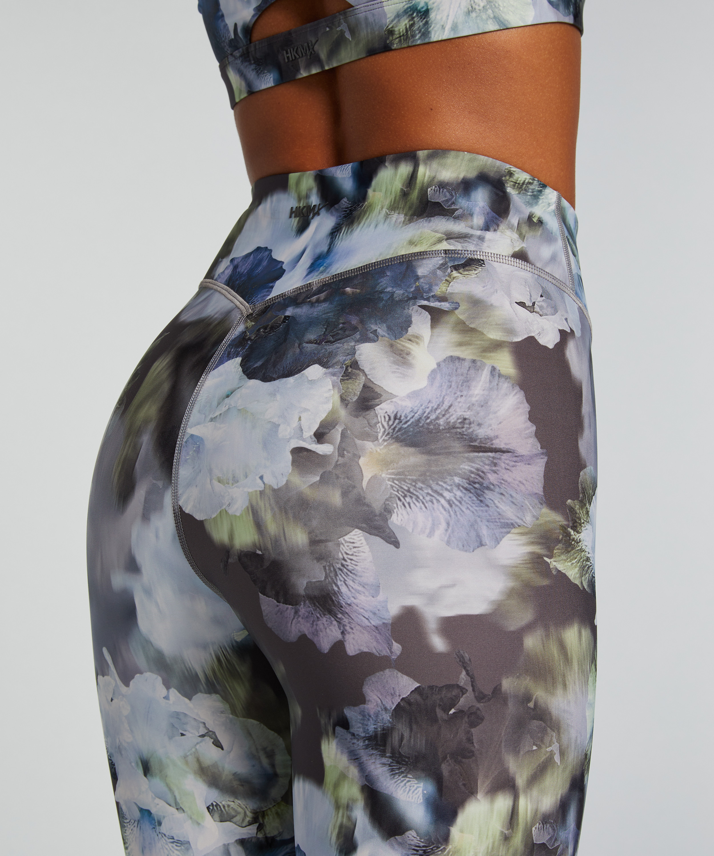 HKMX Leggings med høj talje, Grå, main