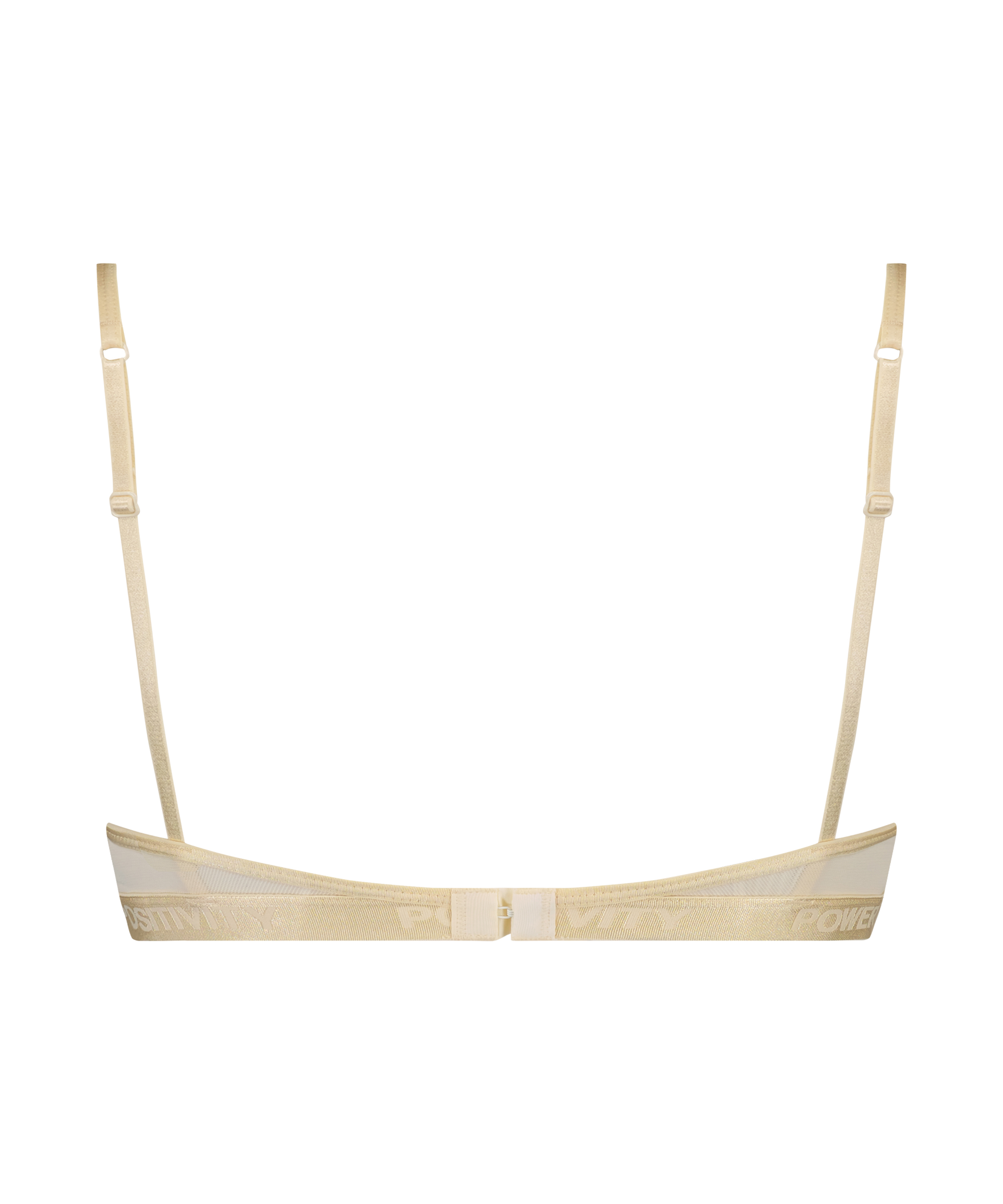 Ikke-formstøbt bøjle-bh Honey, Hvid, main