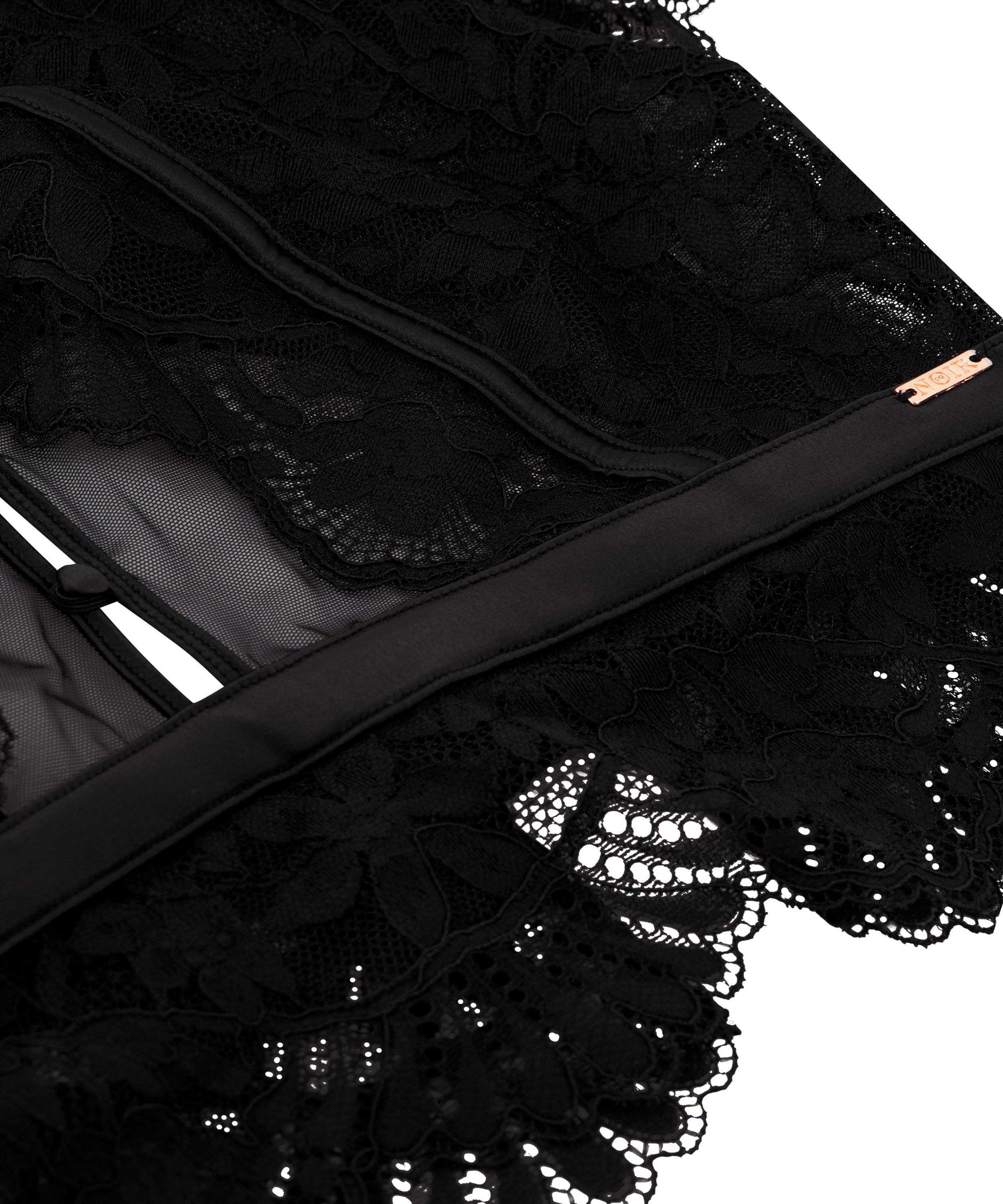 Bralette Amelia, Sort, main