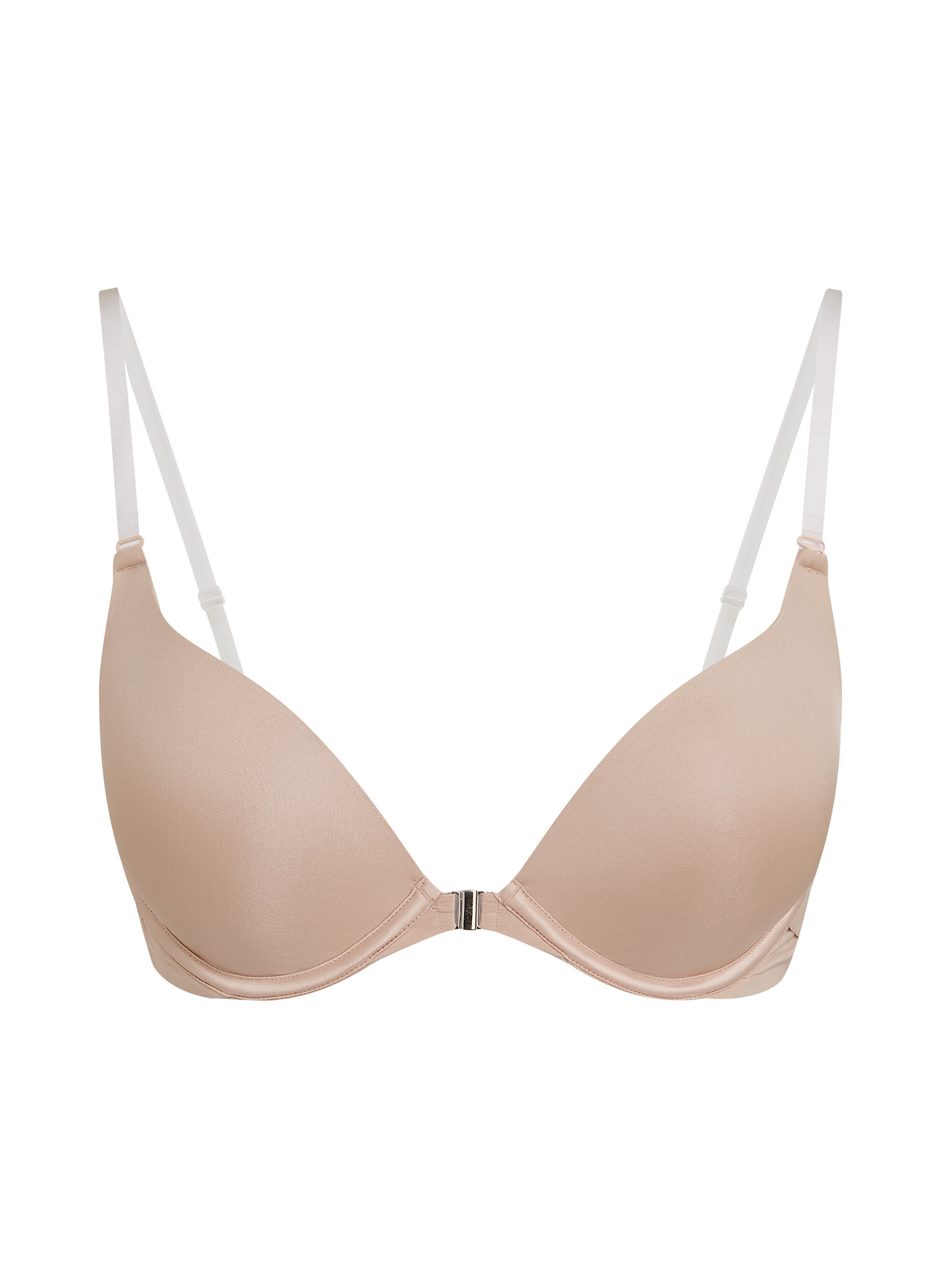 Formst&oslash;bt push-up-b&oslash;jle-bh Transparant, Beige
