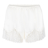Valerie Satin Pyjamas Shorts, Hvid
