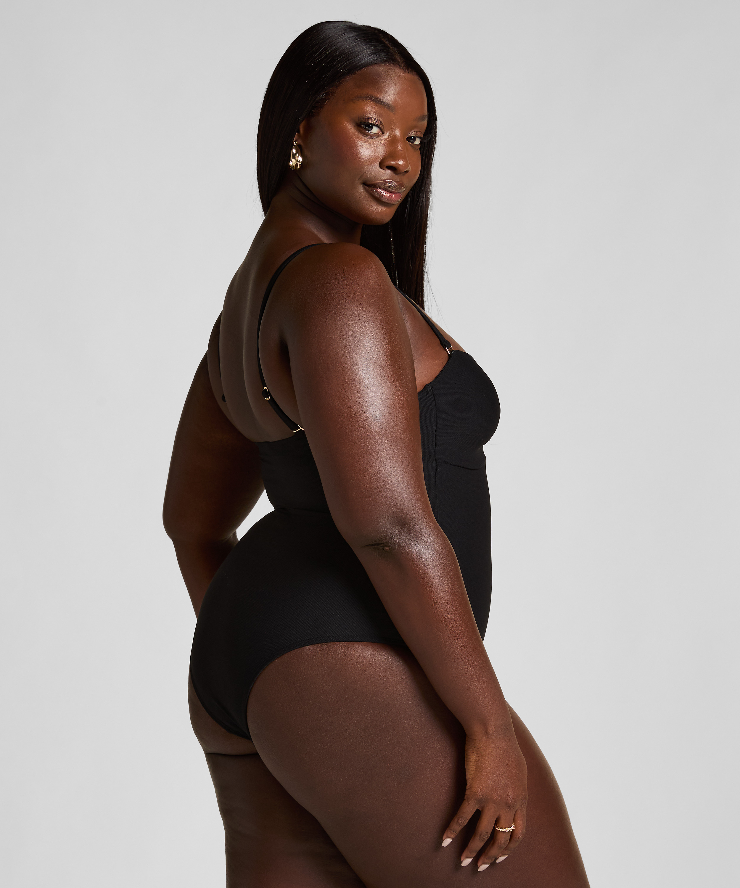 Cabo formende badedragt, sort, main