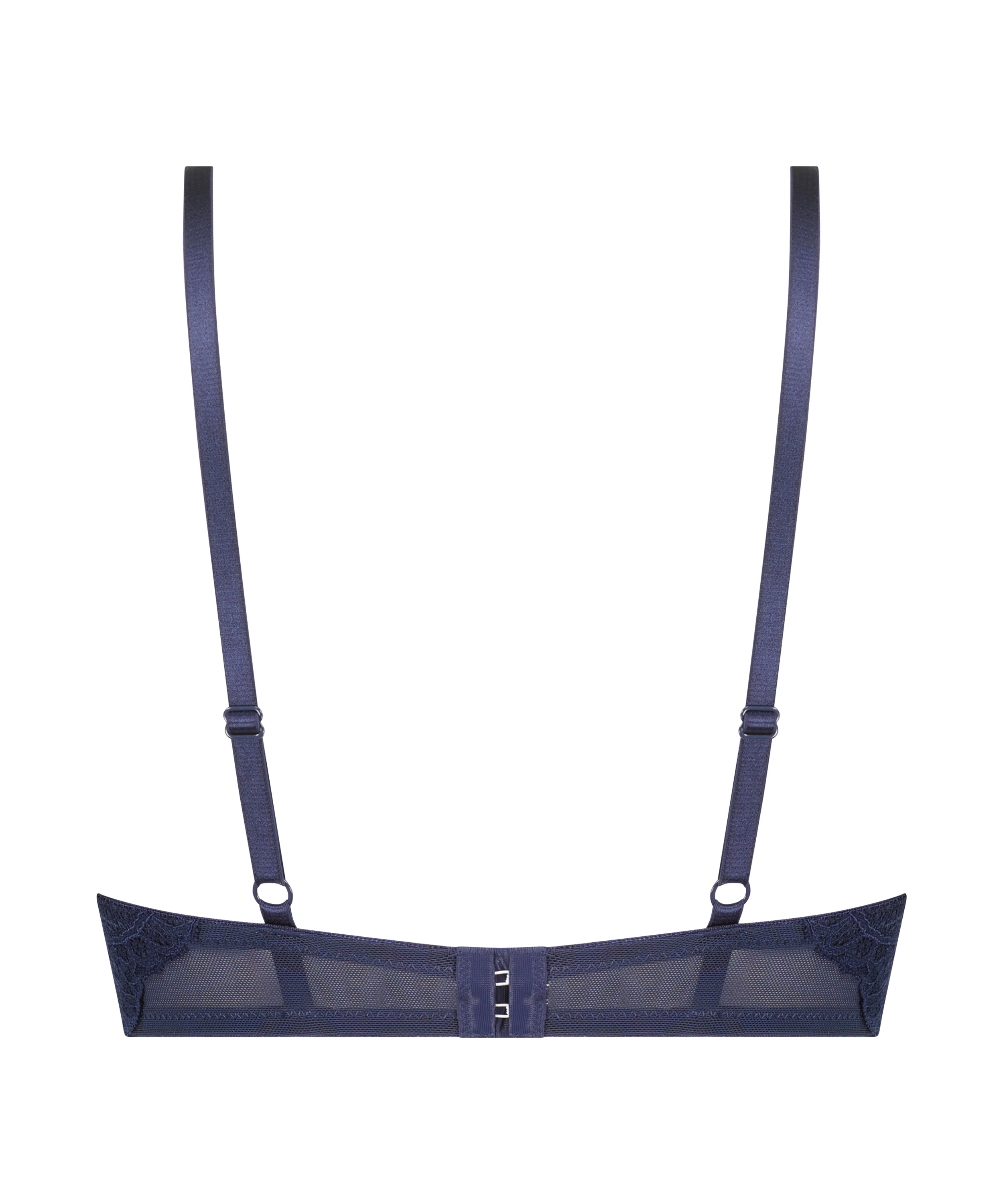 Polstret longline b&oslash;jle-bh med pushup Tracey, Bl&aring;, main