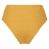 Goldenrod bikiniunderdel med høje ben, gul