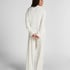 Pyjama Pant Loose Pointelle, Hvid