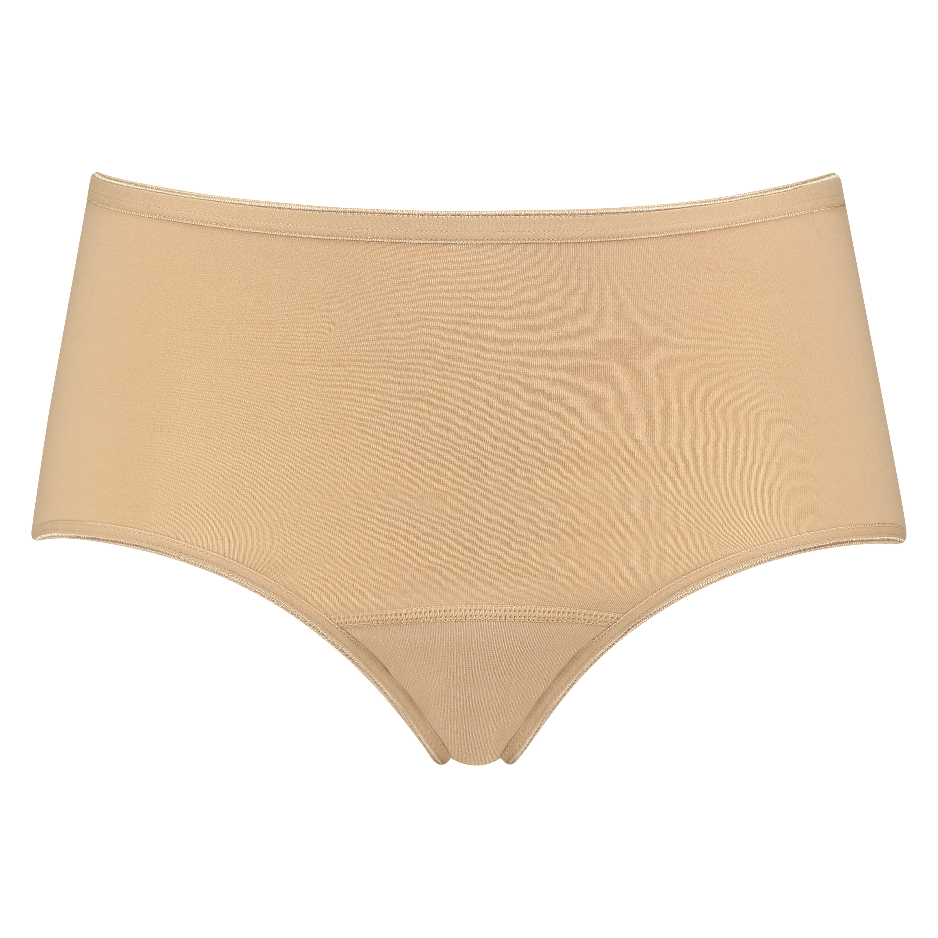 Superslip midi bomuld, Beige, main