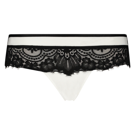 Minnie hipster g-streng, hvid