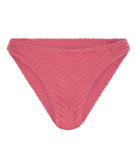 Lanai bikinititrusser med høj benudskæring, pink