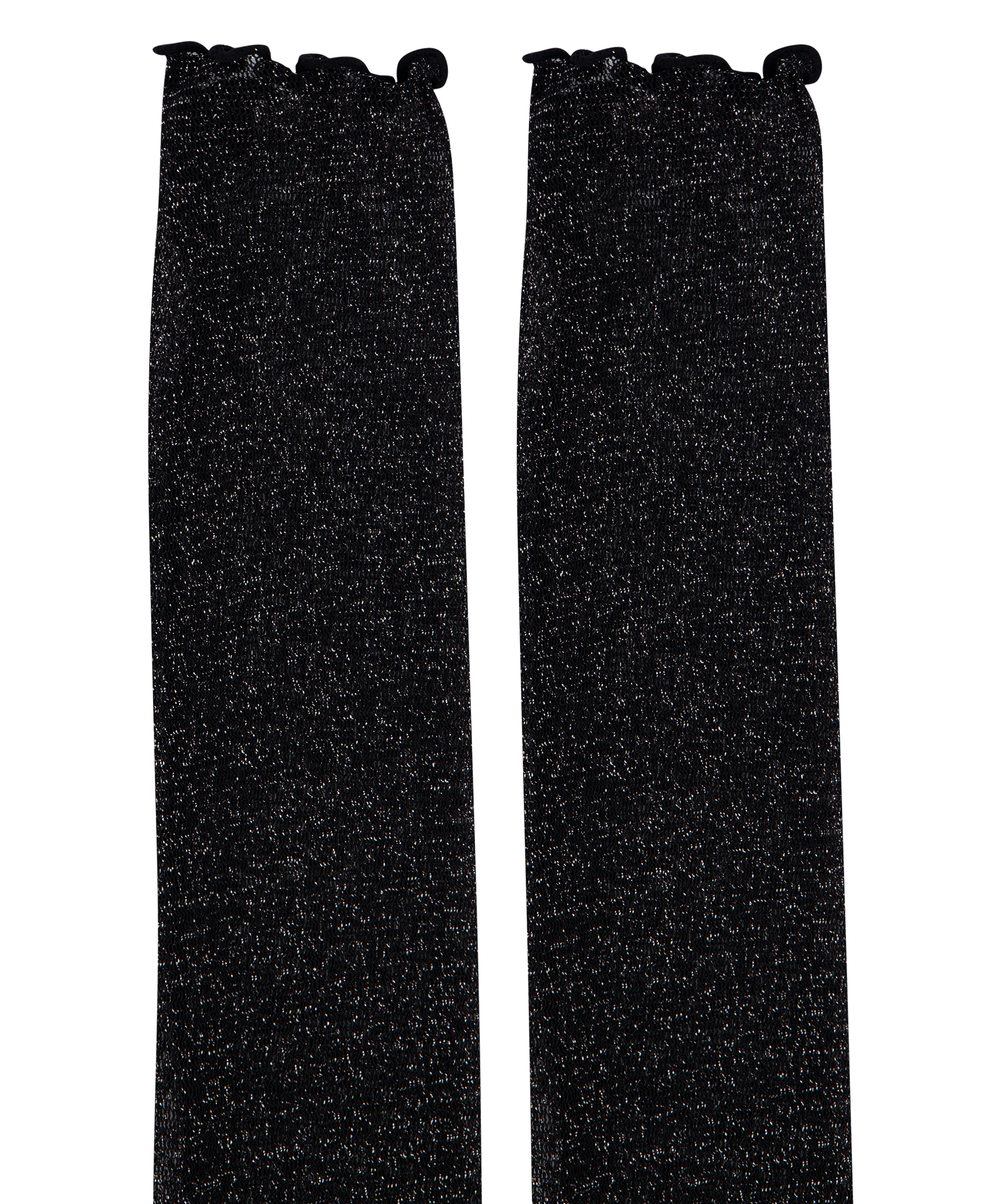 Strømper Glitter, sort, main