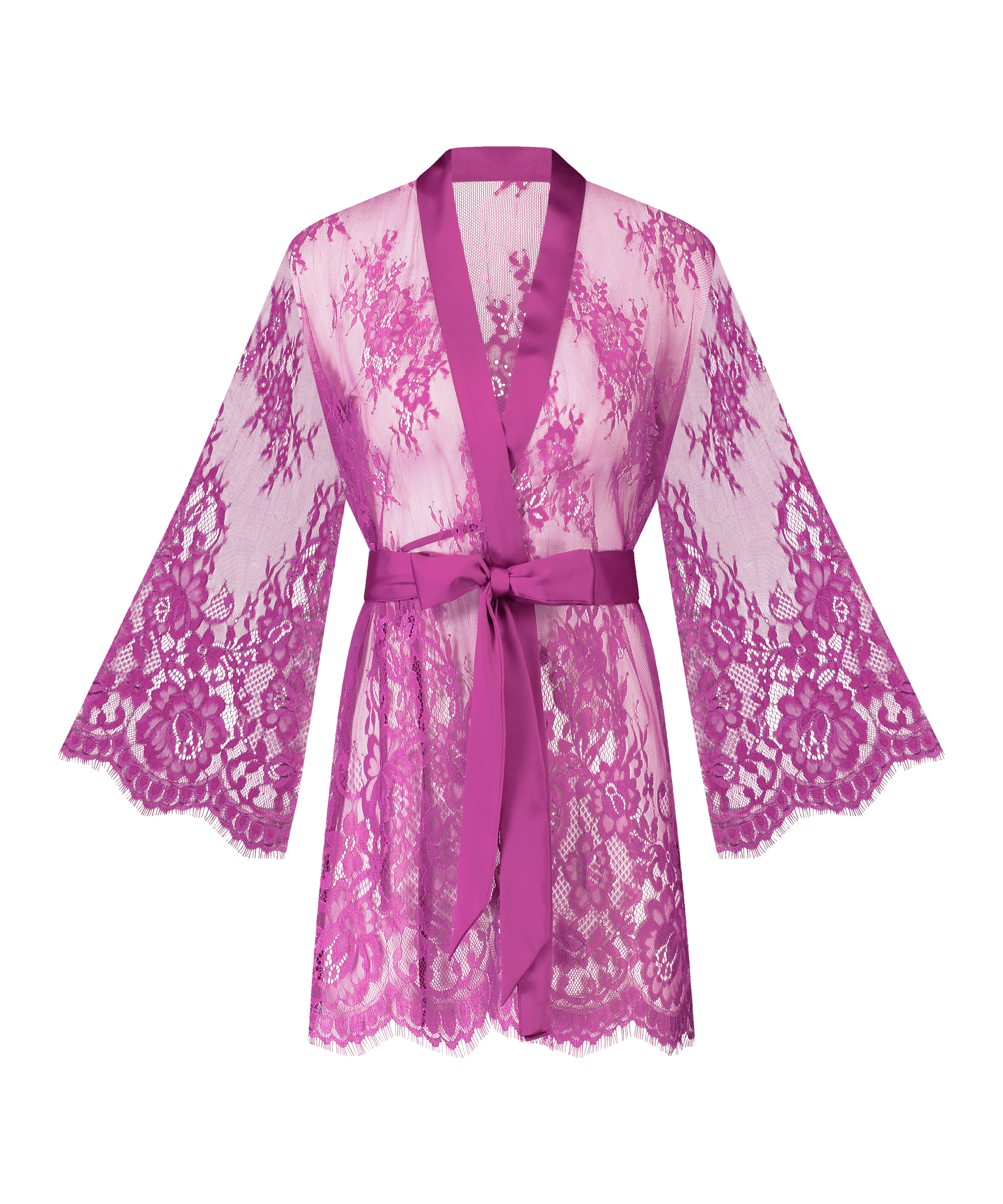 Kimono Lace Isabelle, lilla, main