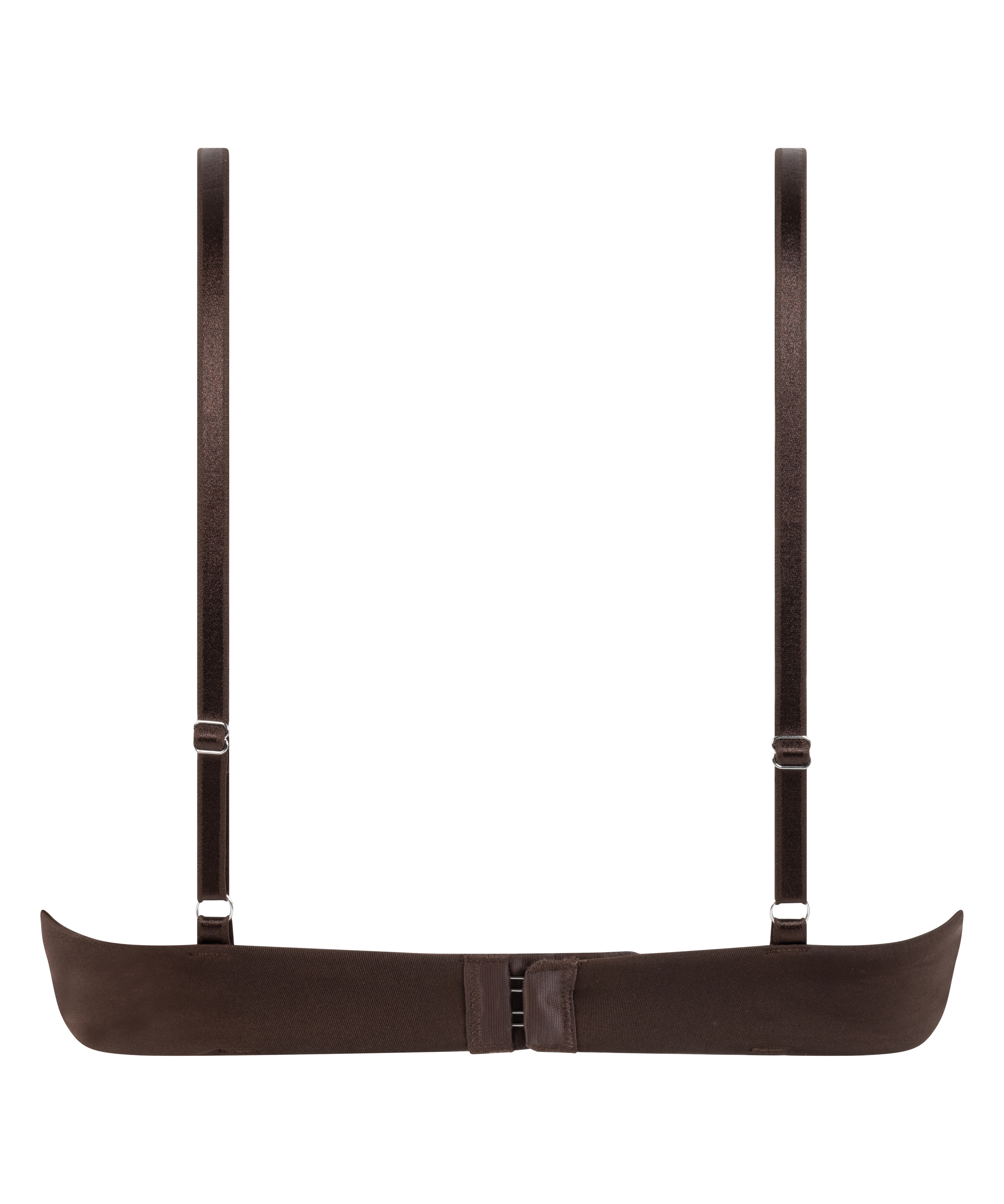 Ikke-formstøbt bøjle-bh Rianne, Brun, main