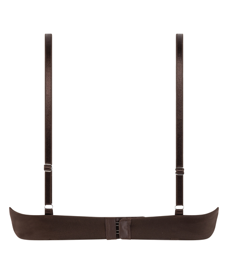 Ikke-formstøbt bøjle-bh Rianne, Brun