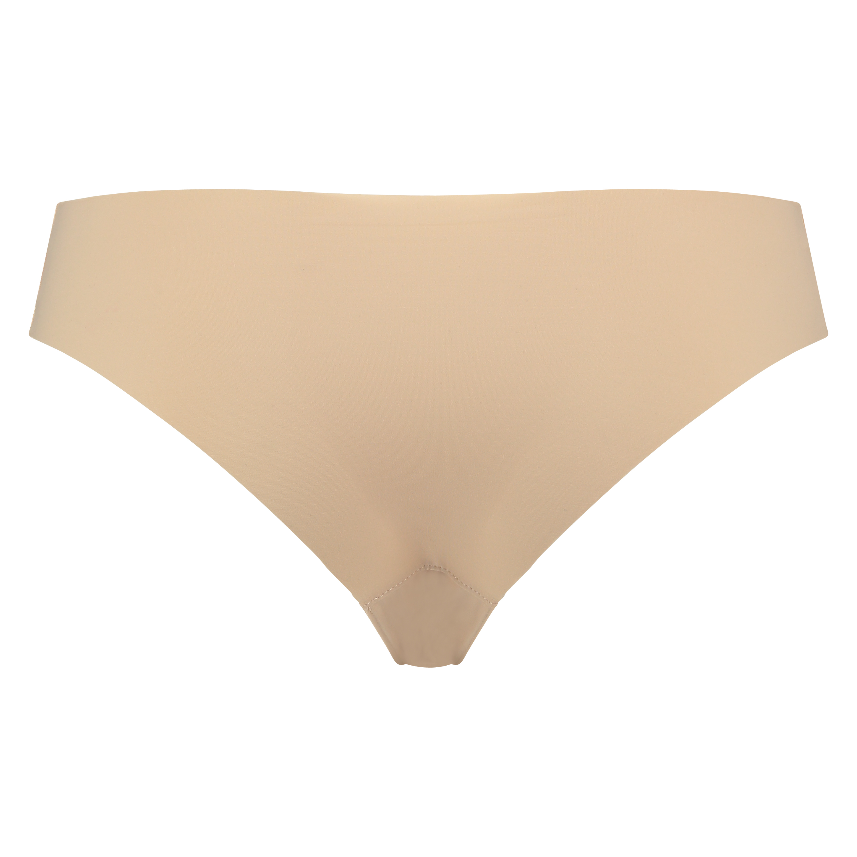 Invisible brasiliansk trusse Bomuld, Beige, main