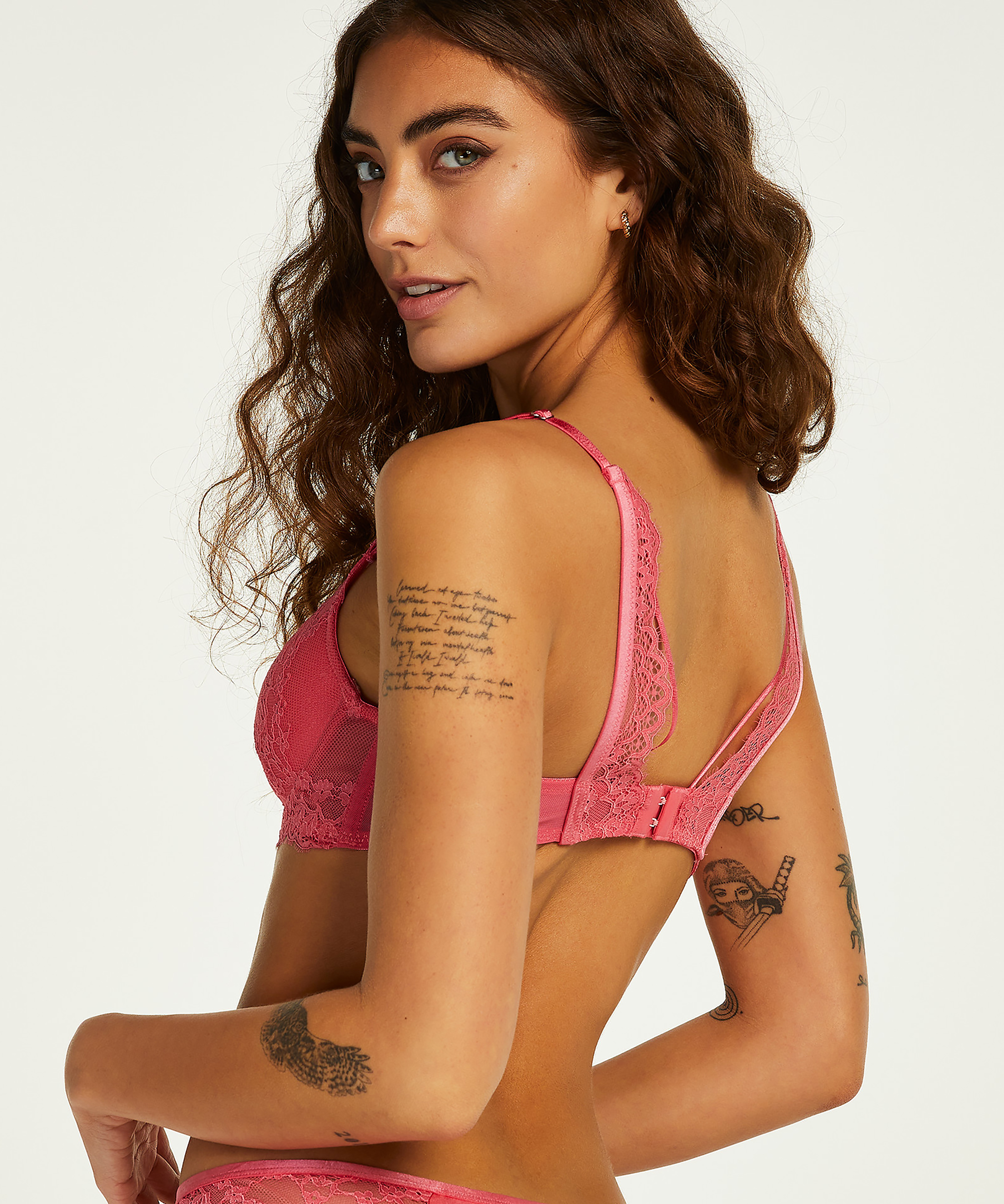 Formstøbt bøjle-bh Claire, Lyserød, main