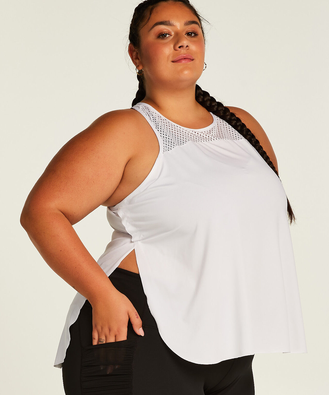 HKMX Tanktop Performance, Hvid