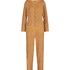 Onesie Fleece Rensdyr, Brown
