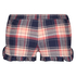 Twill Check pyjamasshorts, Bl&aring;