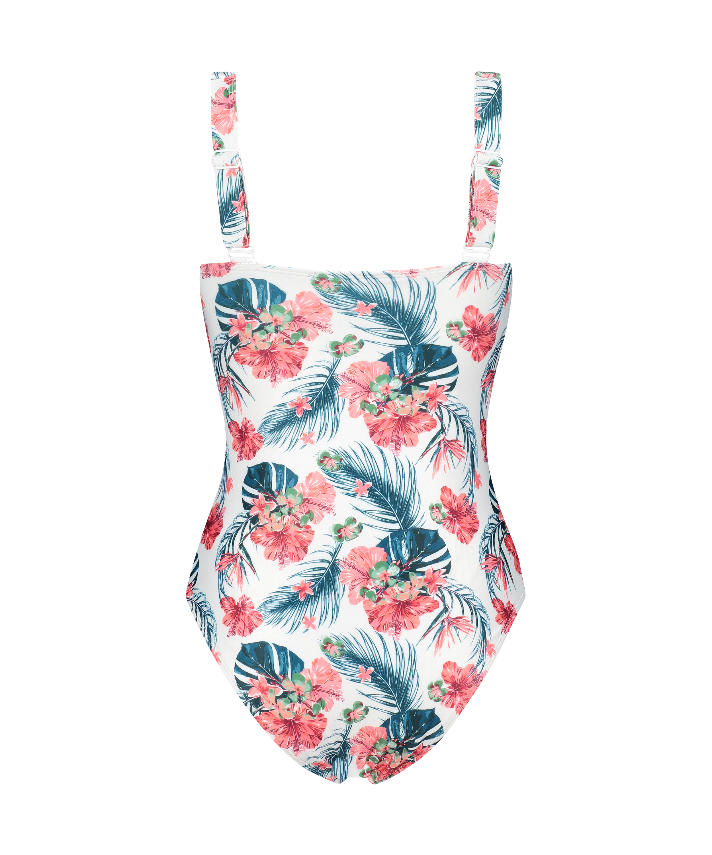 Badedragt Vintage, hvid, main