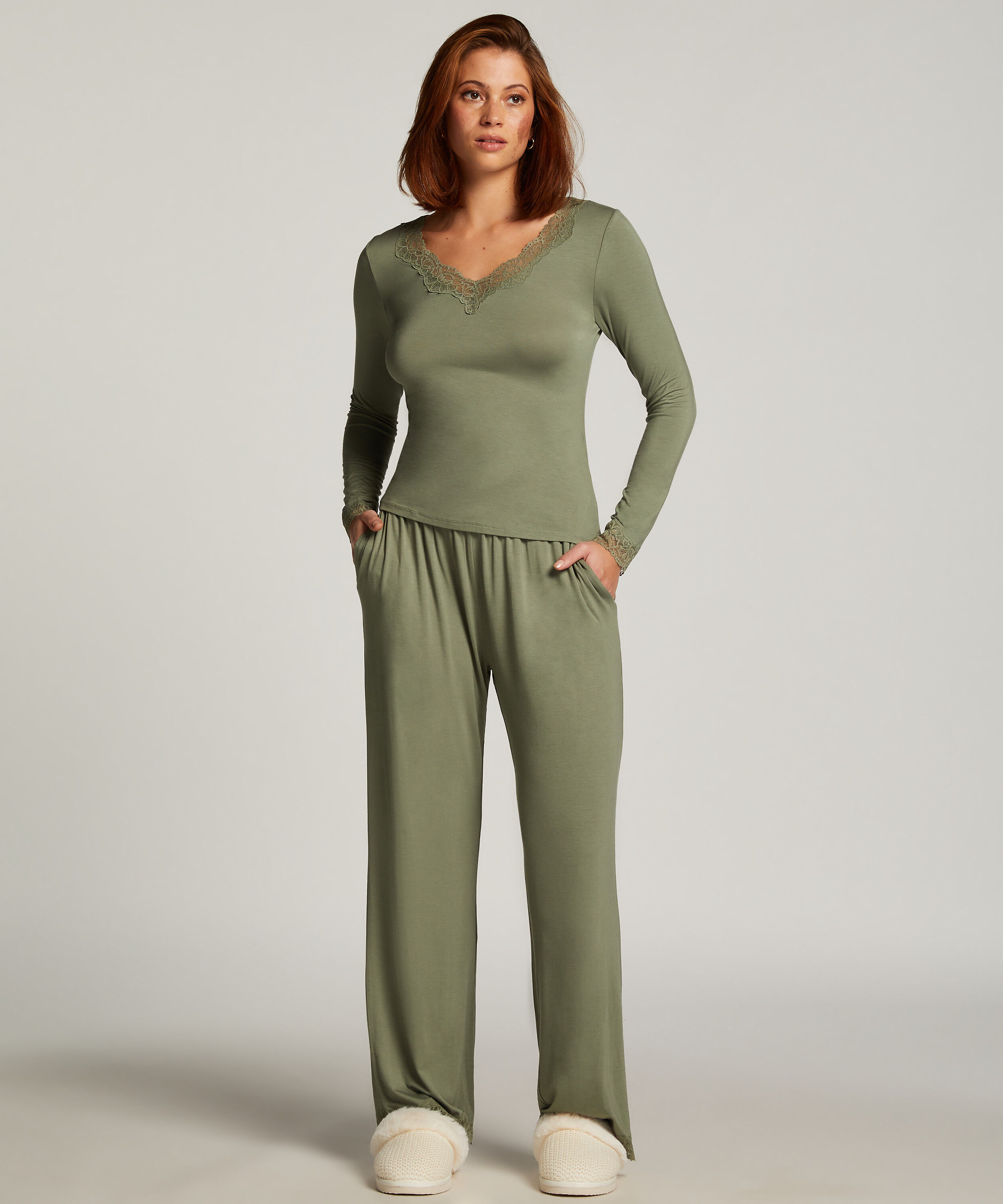 Pyjamassæt, Grøn