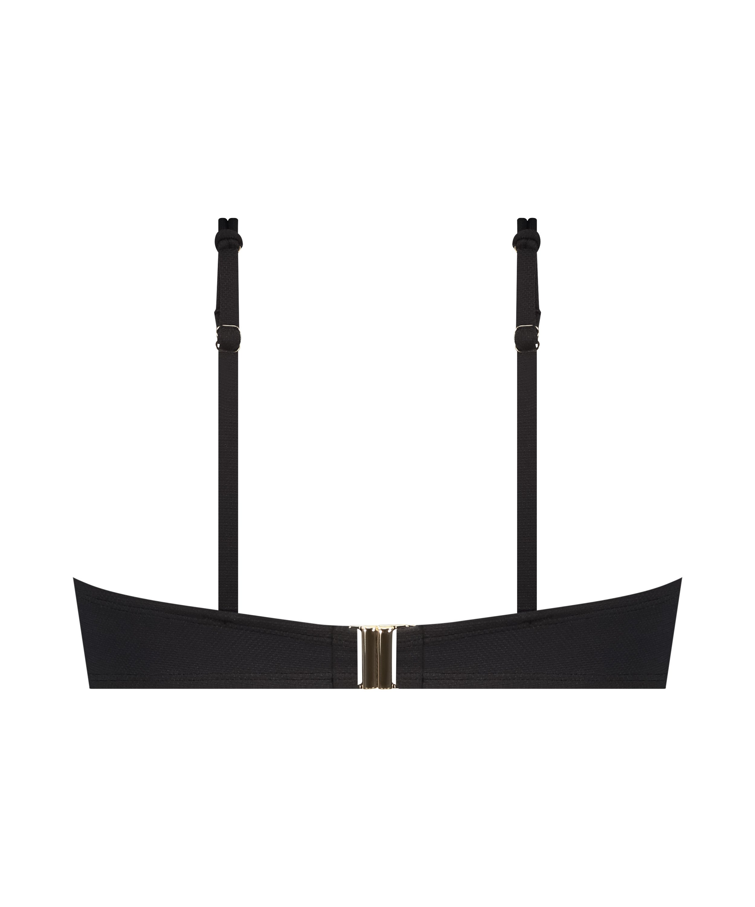 Bikinitop Holbox, Sort, main