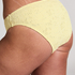 Bikiniunderdel Crochet, gul