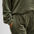 Petite Pyjamasbukser velour, Gr&oslash;n