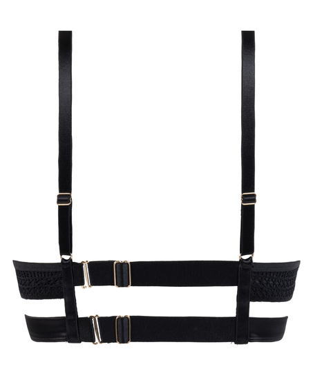 Ikke-formstøbt bøjle-bh Missy, Sort