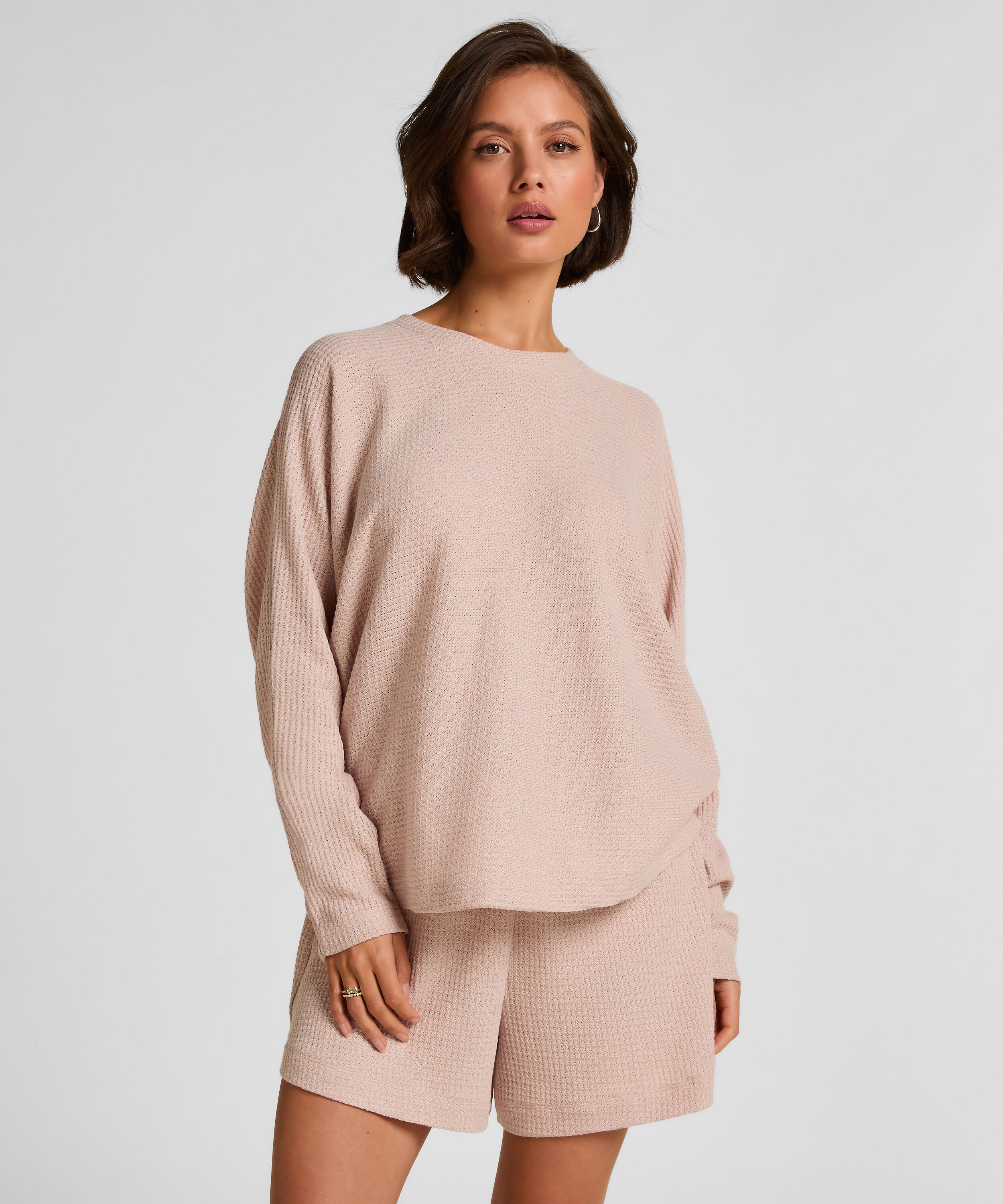 Short Waffle Sloane, Beige