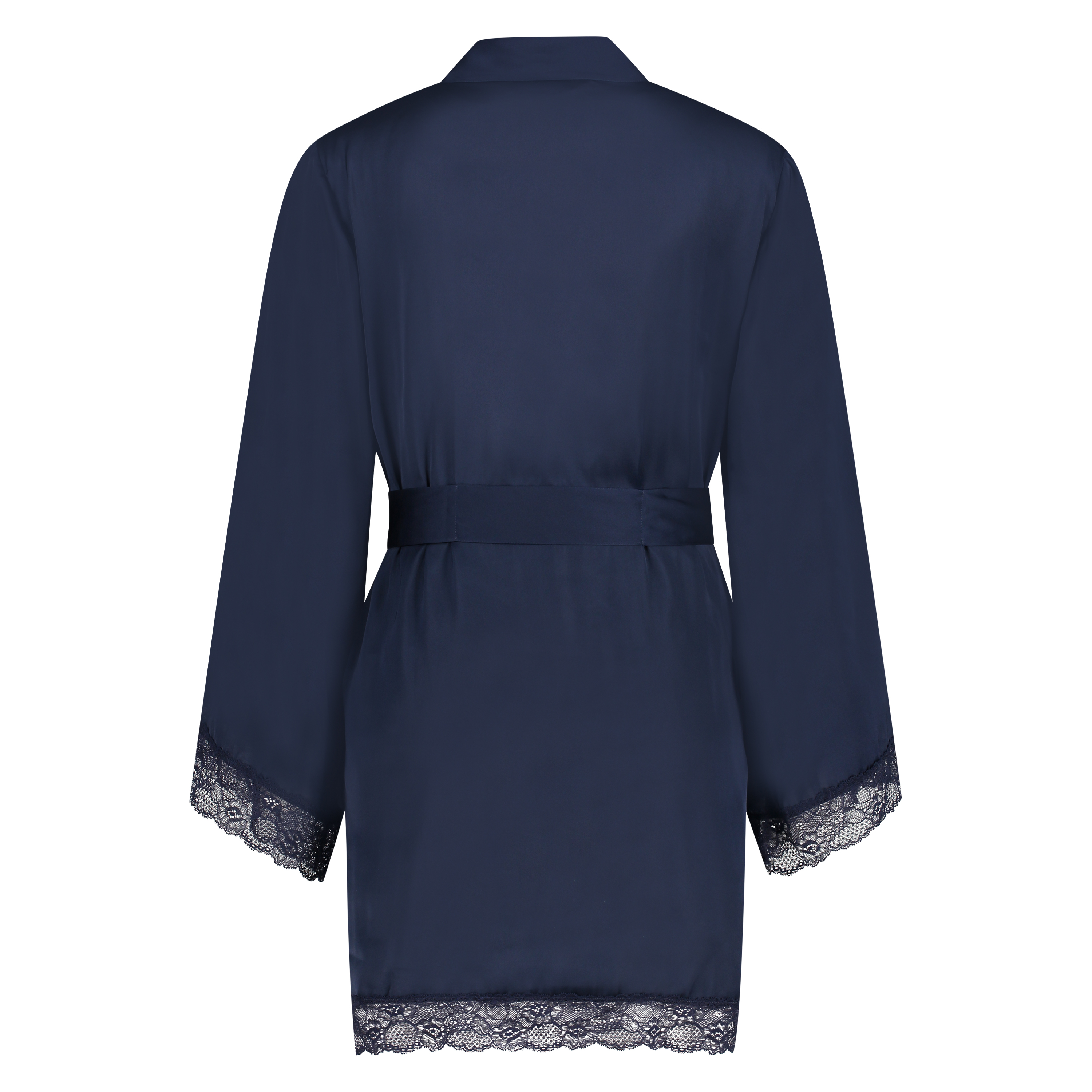 Petite Kimono satin Meili, Bl&aring;, main