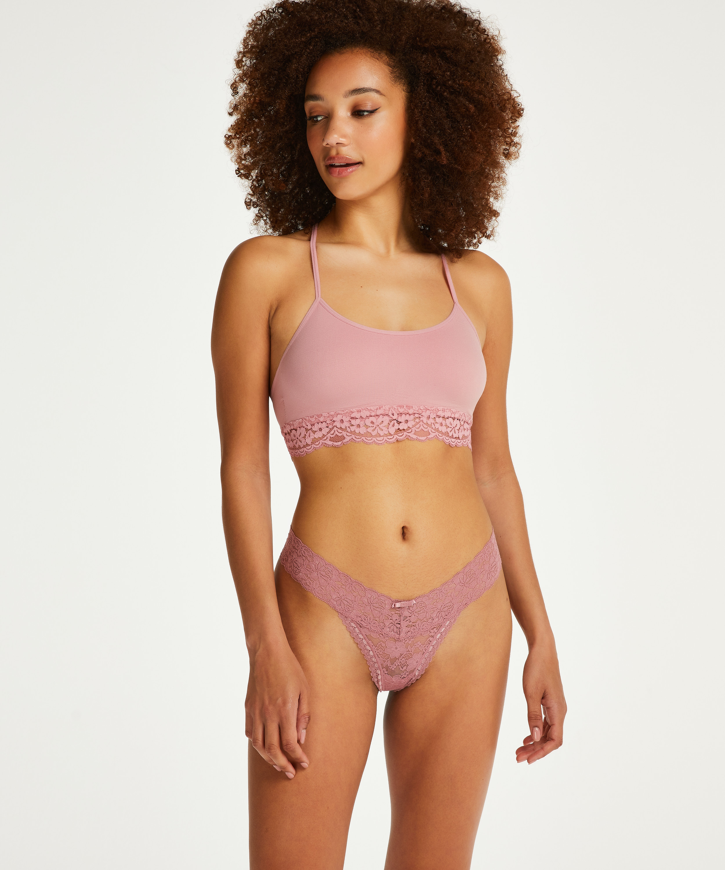 Seamless bralette Marine, Lyser&oslash;d, main