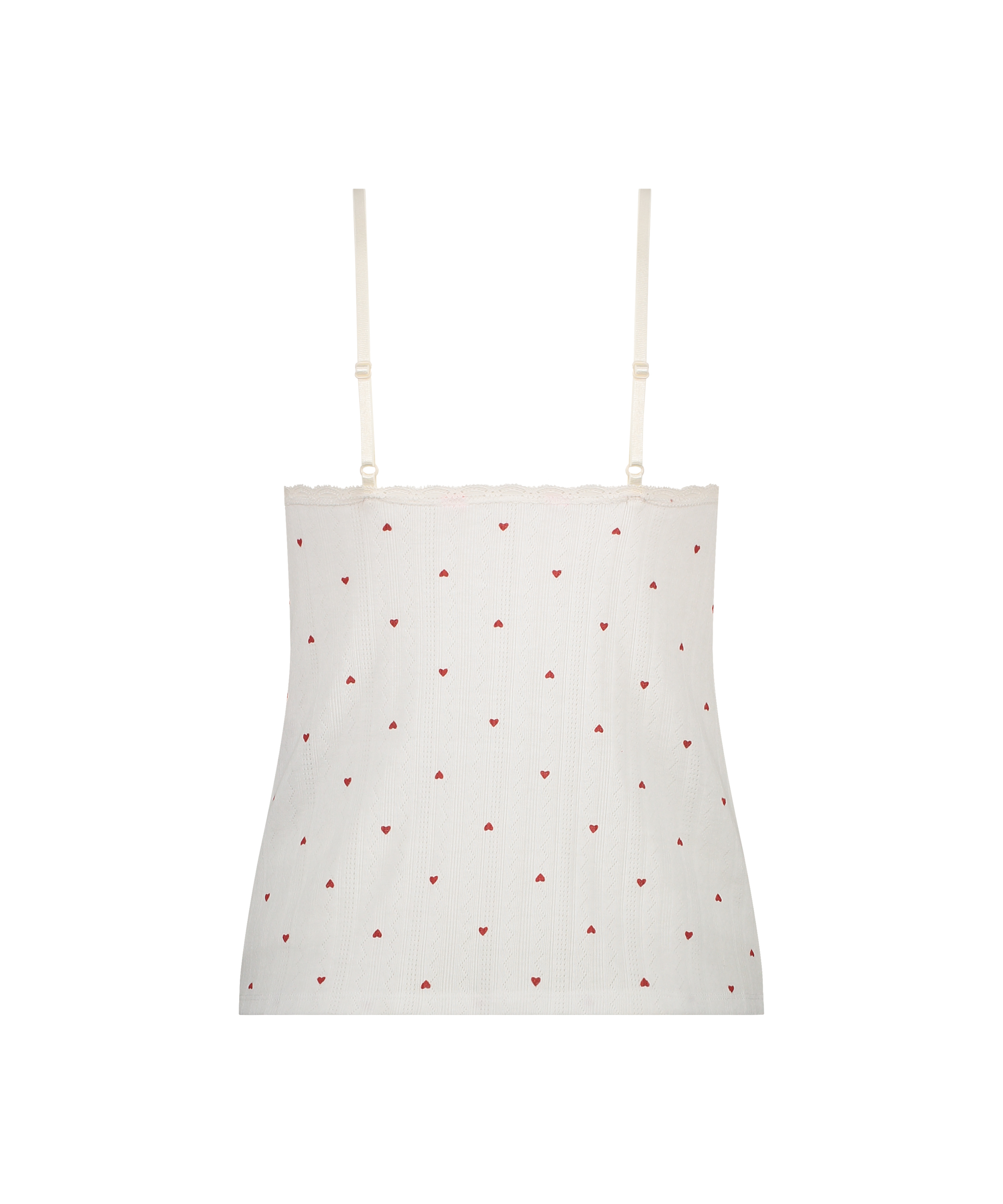 Cami Lace top, Hvid, main