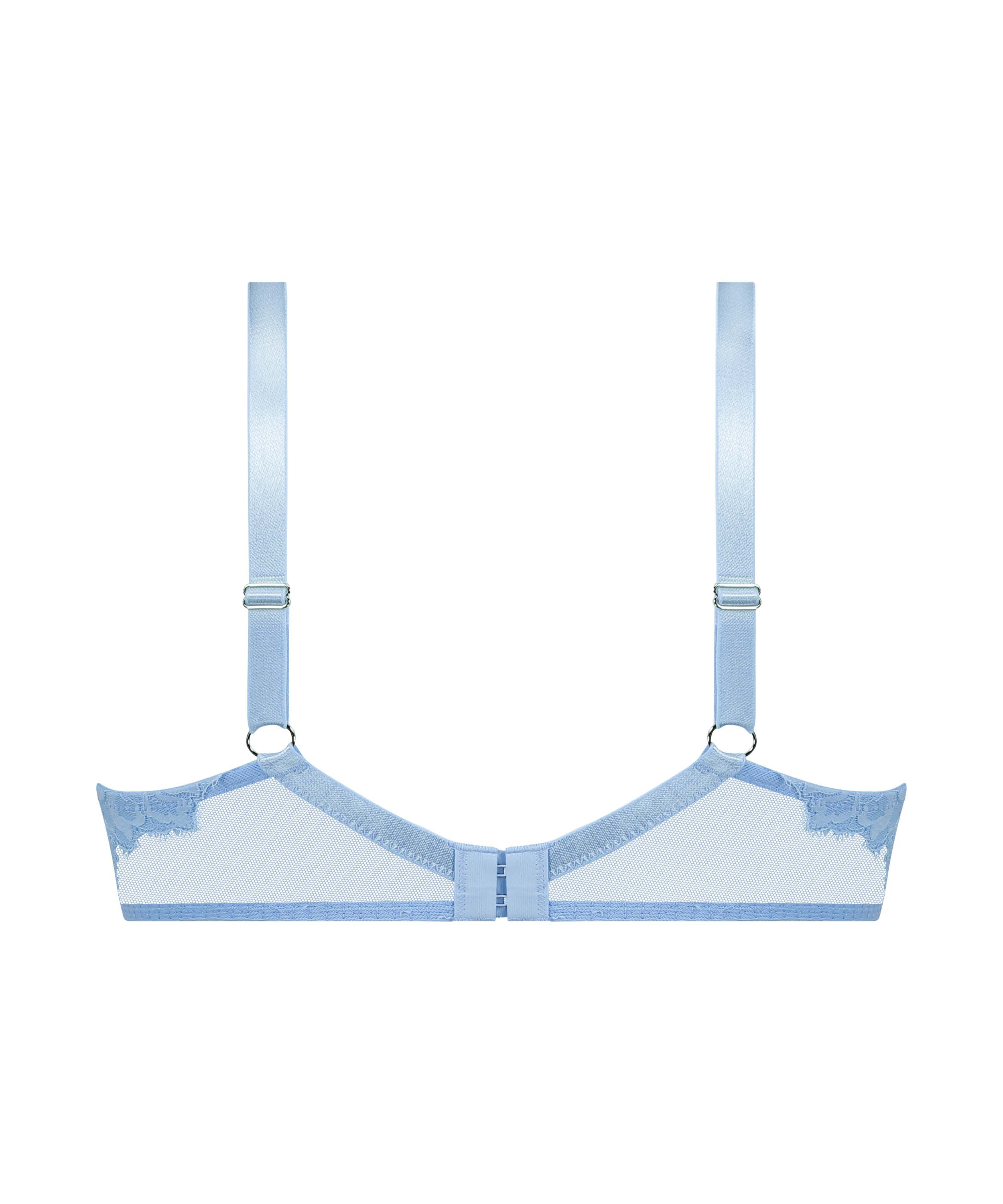 Ikke-formstøbt bøjle-bh Isabella, Blå, main