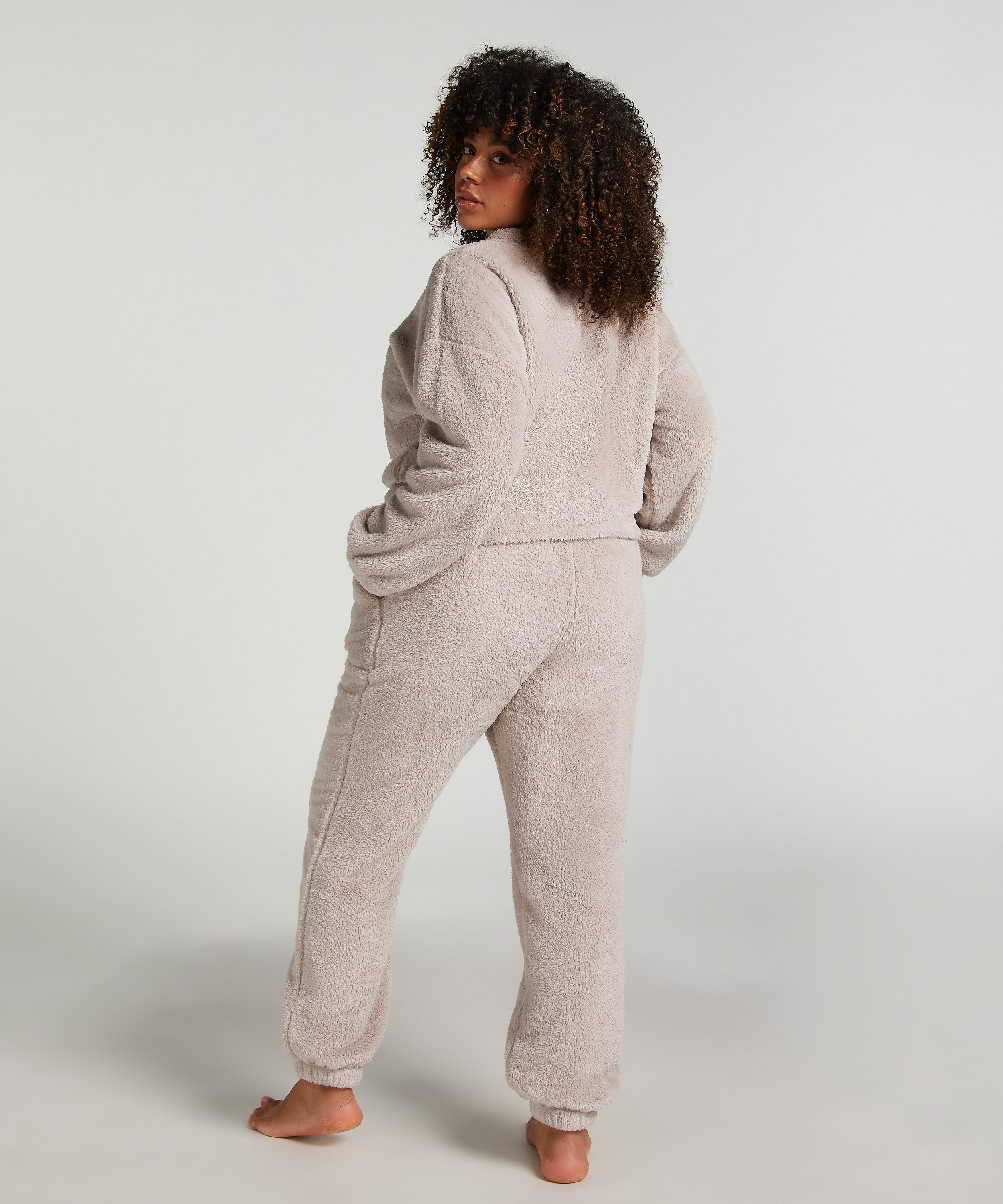 Top Fleece Snuggle, Grå, main