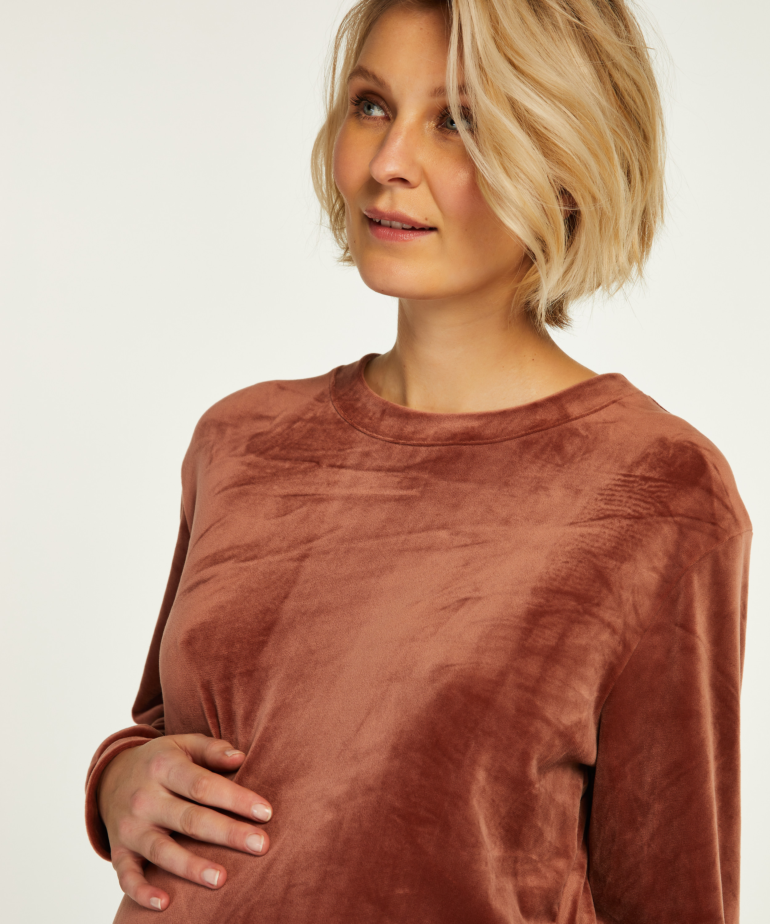 Graviditetstop Velours, Lyser&oslash;d, main