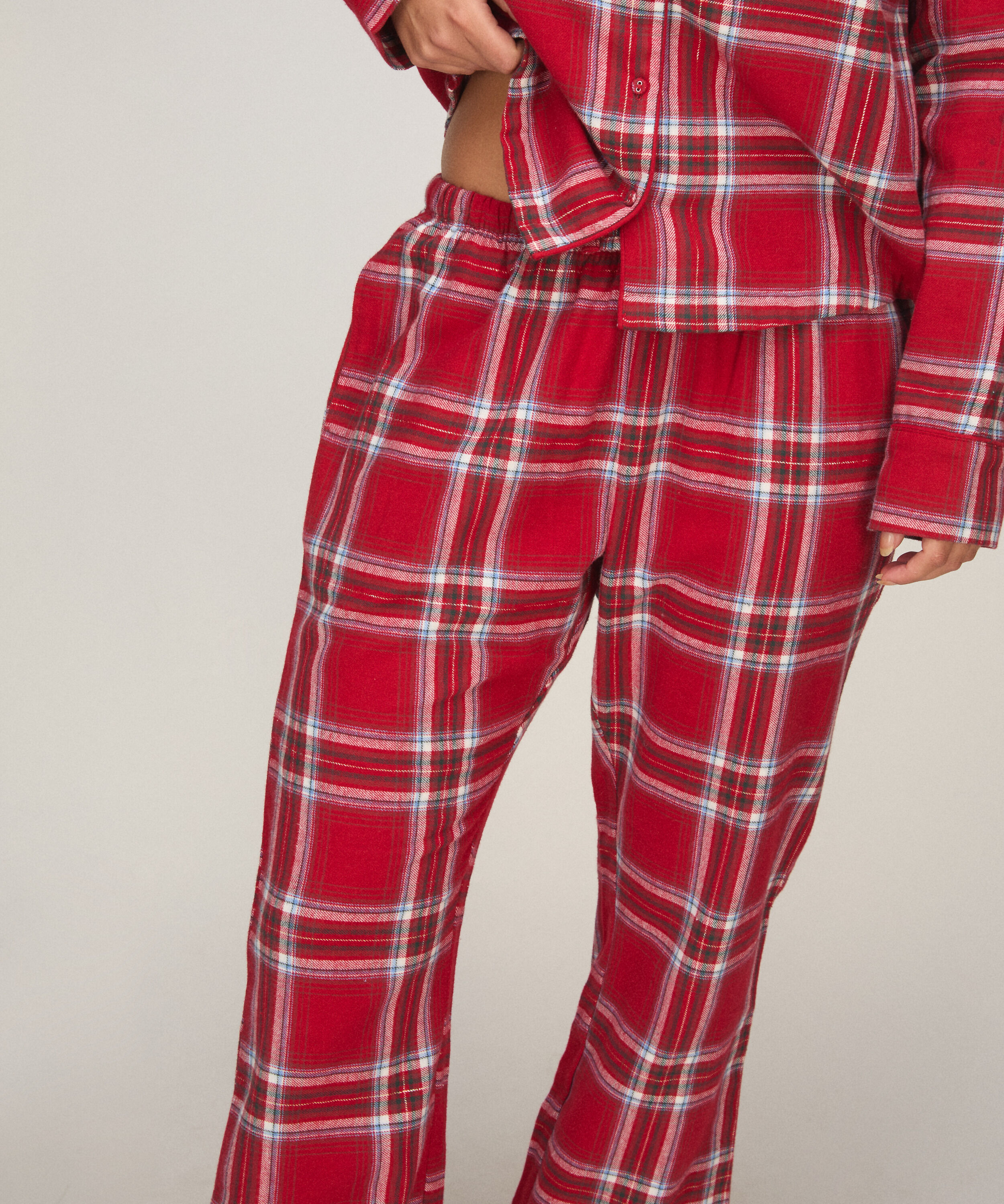 Pyjamasbukser af flonel