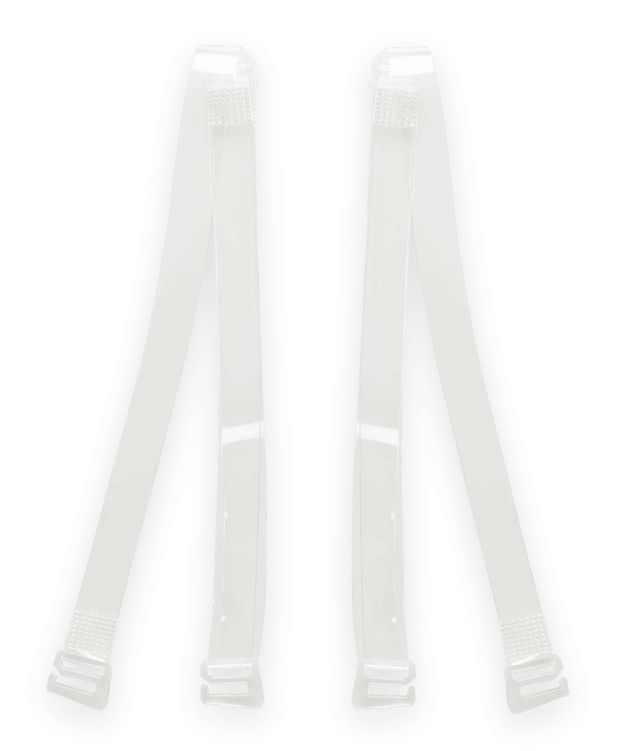 Transparente bh-stropper til skål A-D, hvid, main