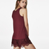 Jersey Lace top, Rød