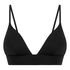 Smooth Triangle Bralette, Sort