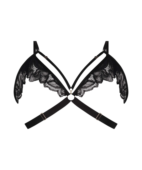 Bralette Billie, Sort