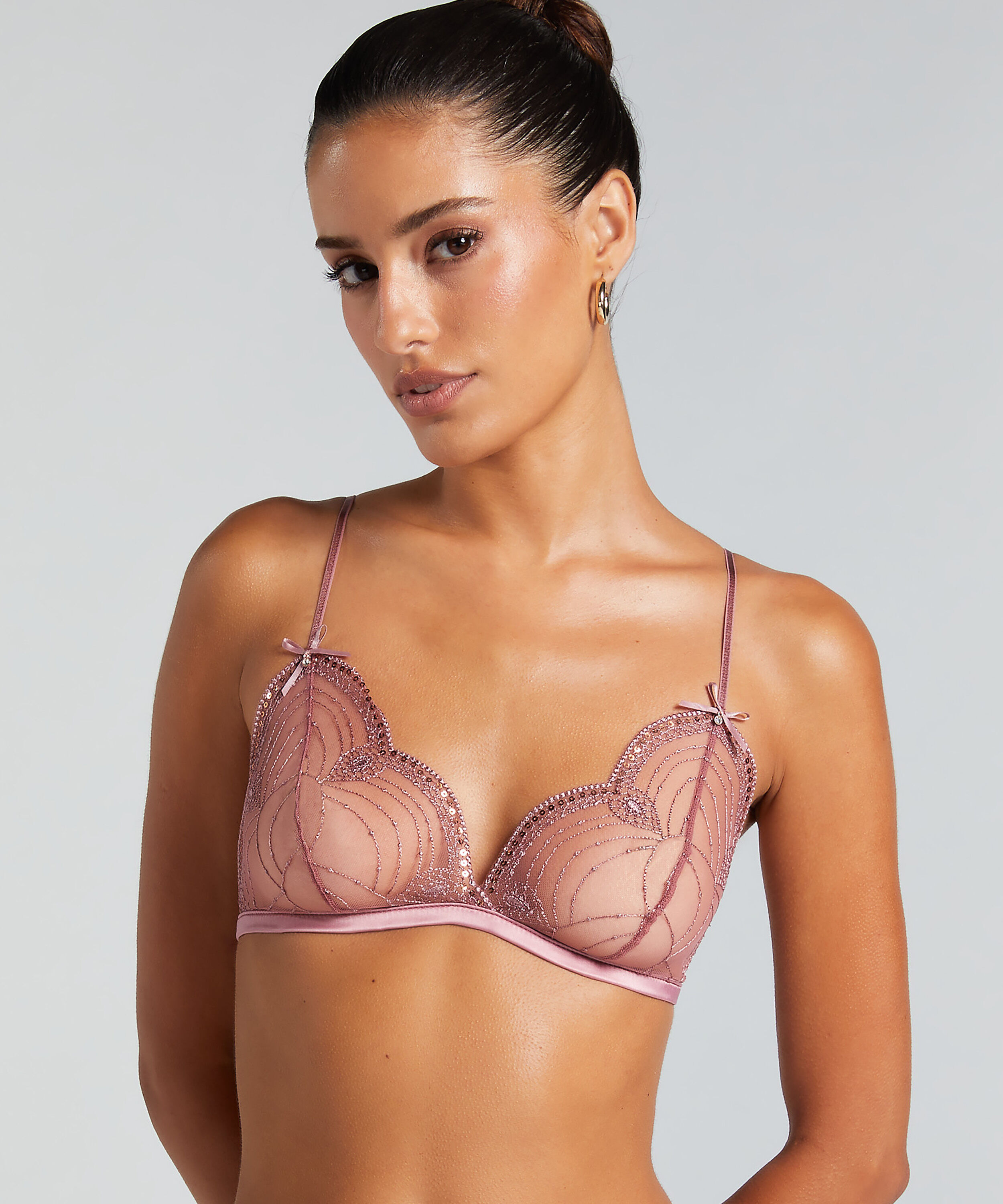 Bralette Ruby, Lyserød