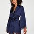 Petite Kimono satin Meili, Bl&aring;